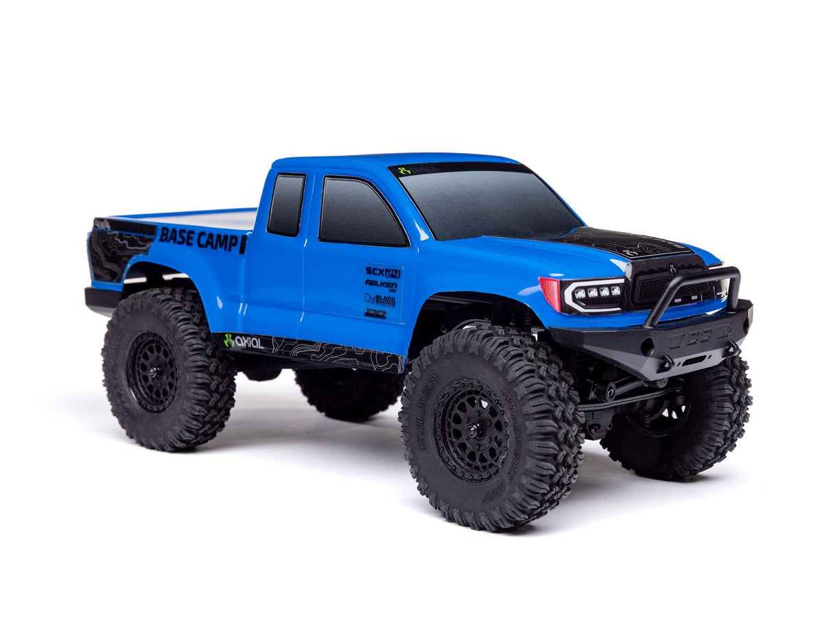 Axial 1/24 SCX24 Base Camp 4WD Rock Crawler RTR Blue