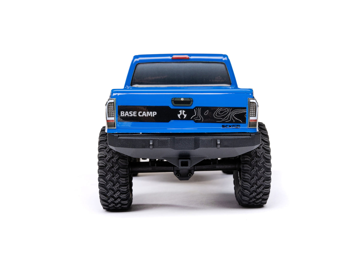 Axial 1/24 SCX24 Base Camp 4WD Rock Crawler RTR Blue