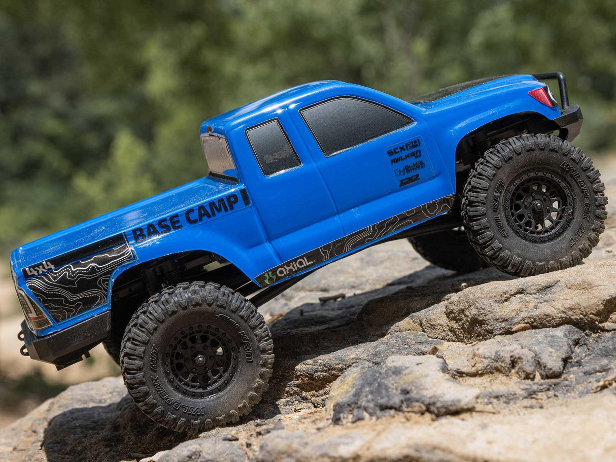 Axial 1/24 SCX24 Base Camp 4WD Rock Crawler RTR Blue
