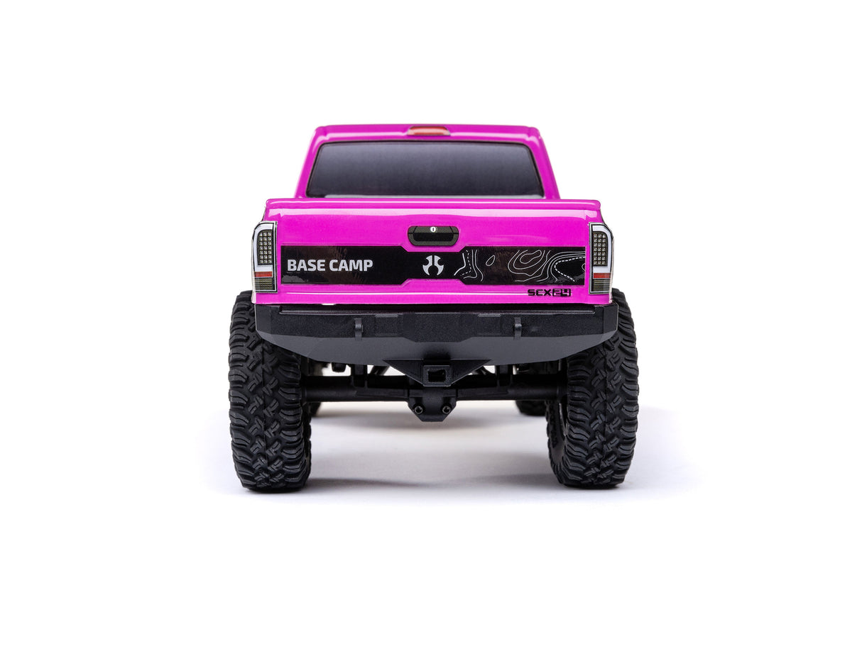 Axial 1/24 SCX24 Base Camp 4WD Rock Crawler RTR Pink