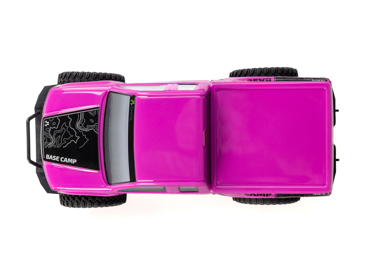 Axial 1/24 SCX24 Base Camp 4WD Rock Crawler RTR Pink