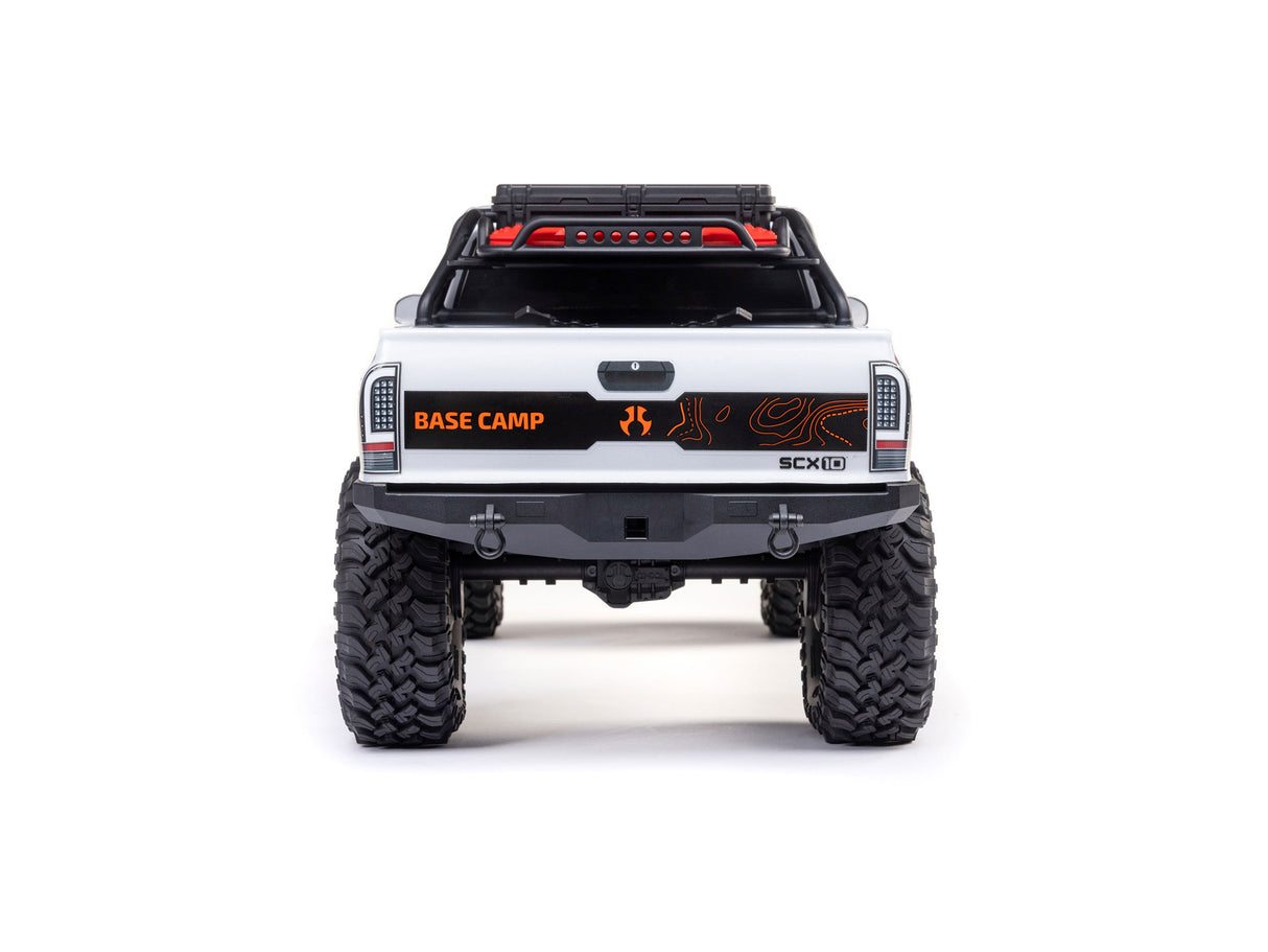 Axial 1/10 SCX10 III Base Camp 4X4 Rock Crawler RTR White
