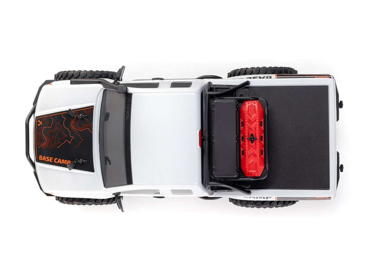 Axial 1/10 SCX10 III Base Camp 4X4 Rock Crawler RTR White