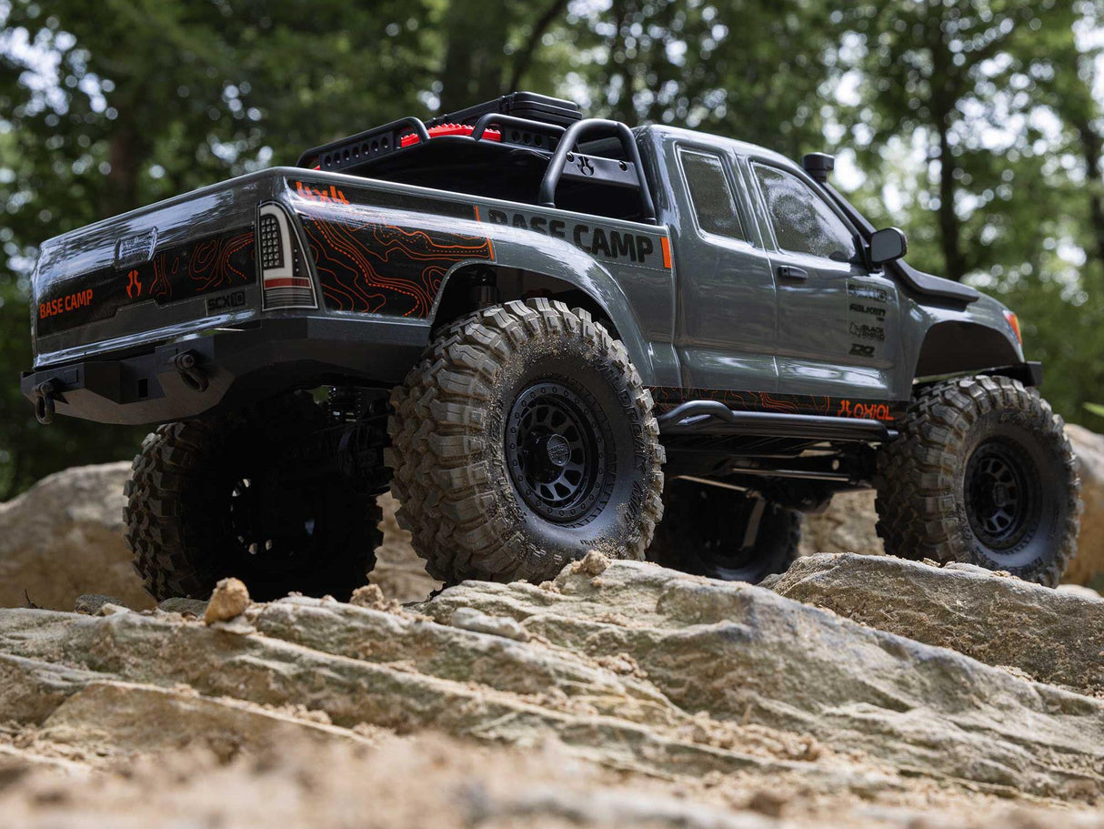 Axial 1/10 SCX10 III Base Camp 4X4 Rock Crawler RTR Grey