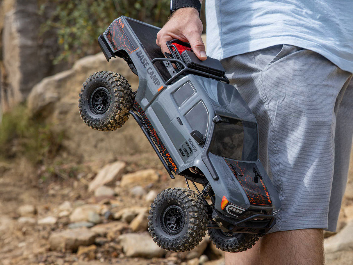 Axial 1/10 SCX10 III Base Camp 4X4 Rock Crawler RTR Grey