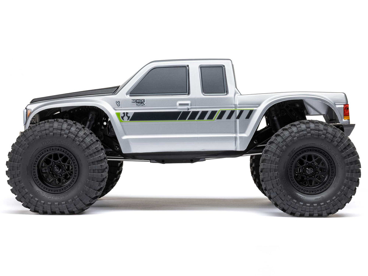 Axial 1/10 SCX10 III Coyote 4X4 RTR Brushed Rock Crawler -Silver - PRE ORDER - EXPECTED OCTOBER