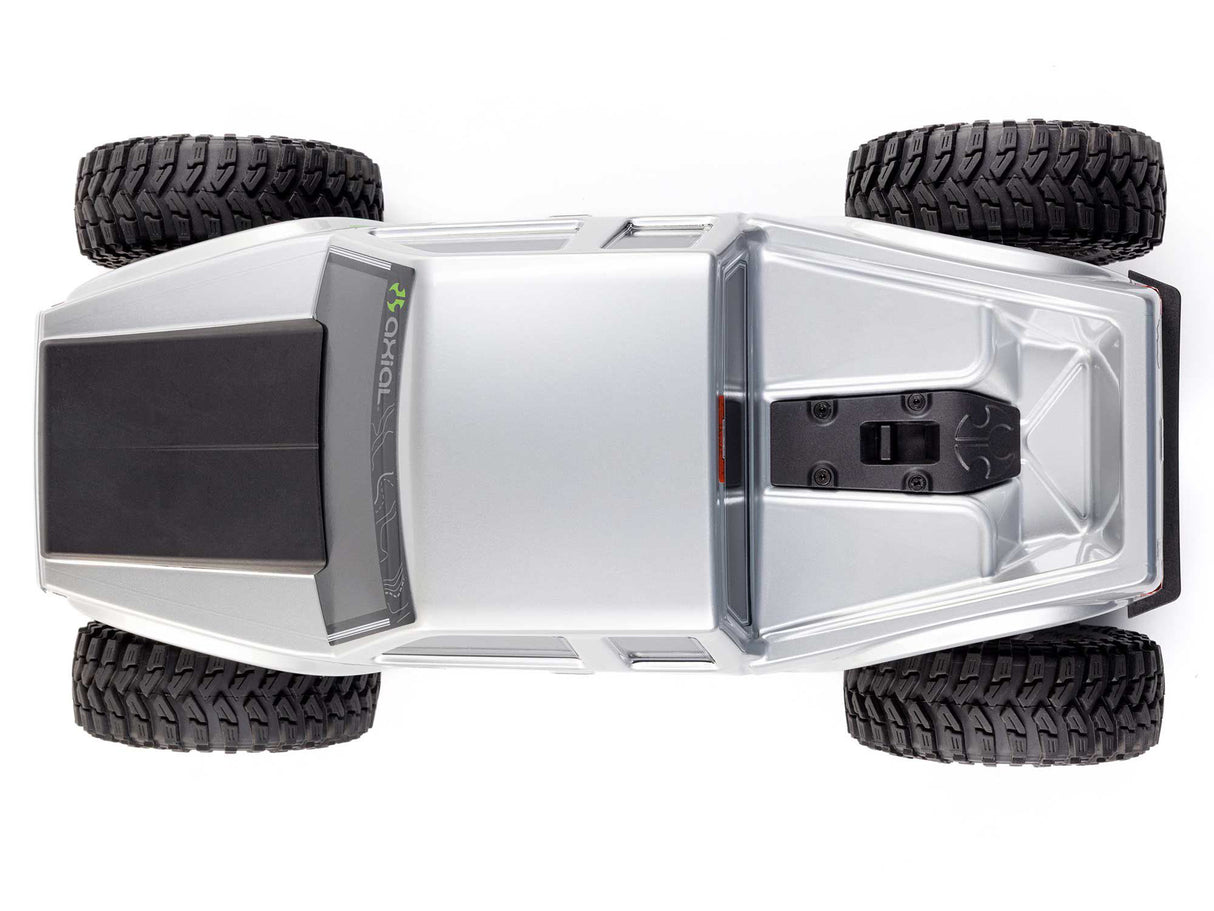 Axial 1/10 SCX10 III Coyote 4X4 RTR Brushed Rock Crawler -Silver - PRE ORDER - EXPECTED OCTOBER