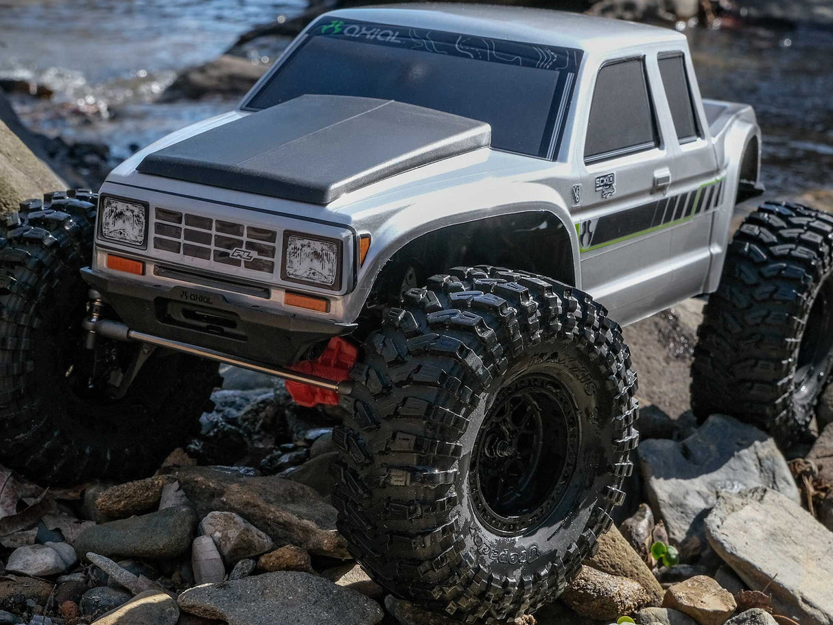 Axial 1/10 SCX10 III Coyote 4X4 RTR Brushed Rock Crawler -Silver - PRE ORDER - EXPECTED OCTOBER