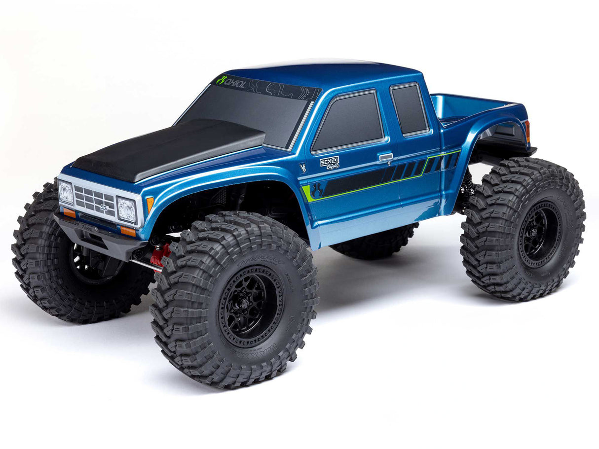 Axial 1/10 SCX10 III Coyote 4X4 RTR Brushed Rock Crawler - Blue