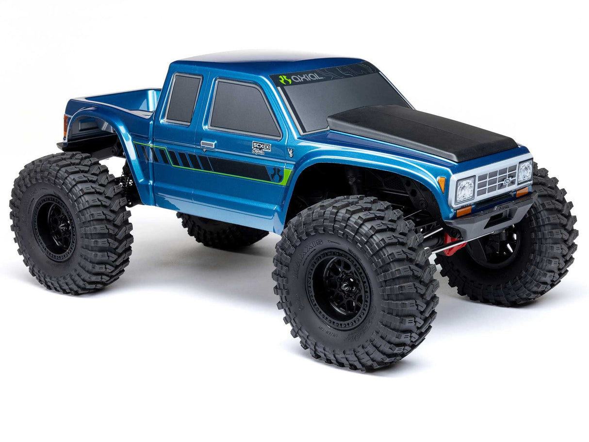 Axial 1/10 SCX10 III Coyote 4X4 RTR Brushed Rock Crawler - Blue