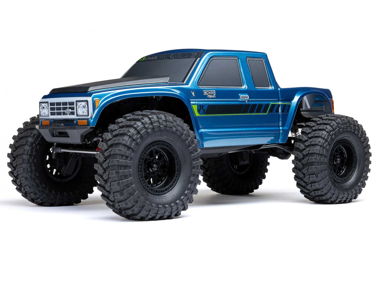 Axial 1/10 SCX10 III Coyote 4X4 RTR Brushed Rock Crawler - Blue