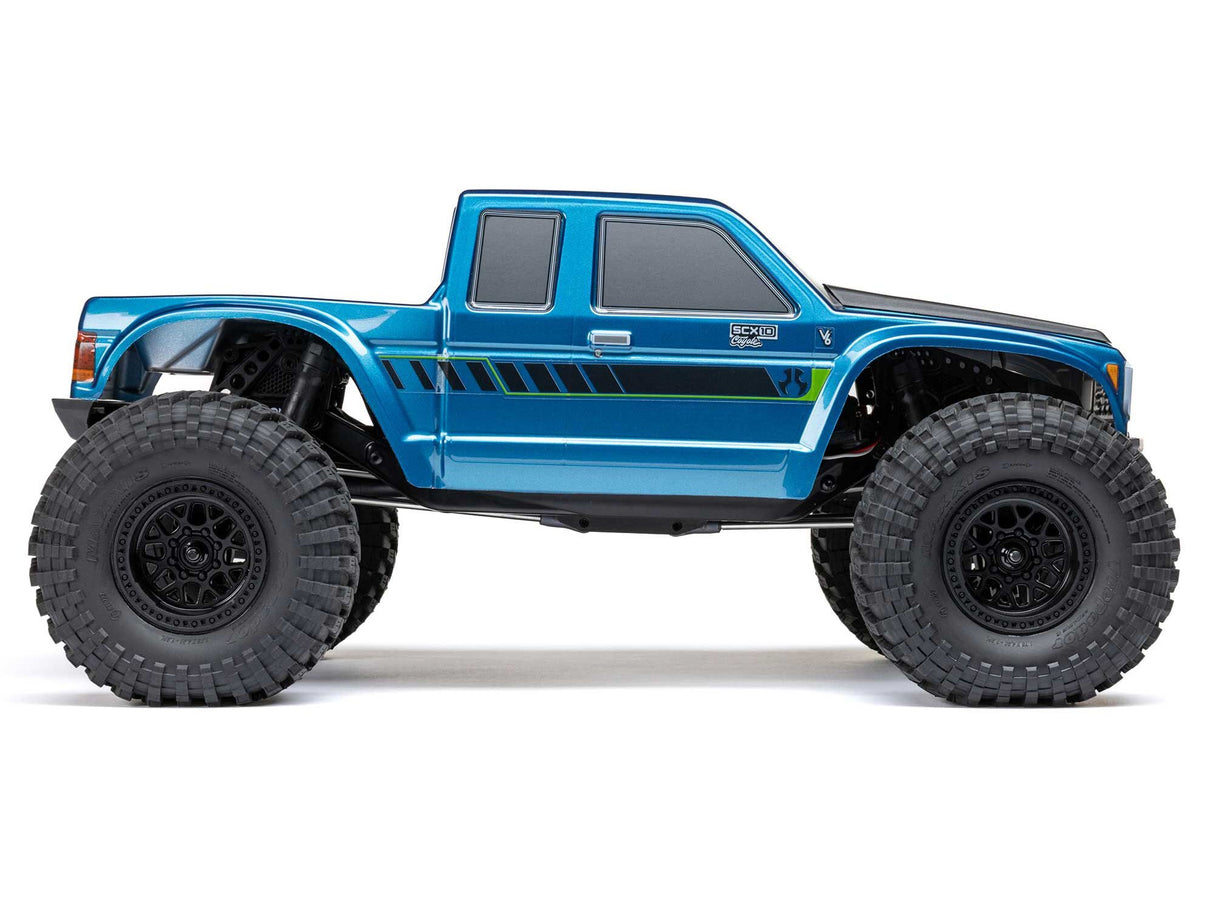 Axial 1/10 SCX10 III Coyote 4X4 RTR Brushed Rock Crawler - Blue
