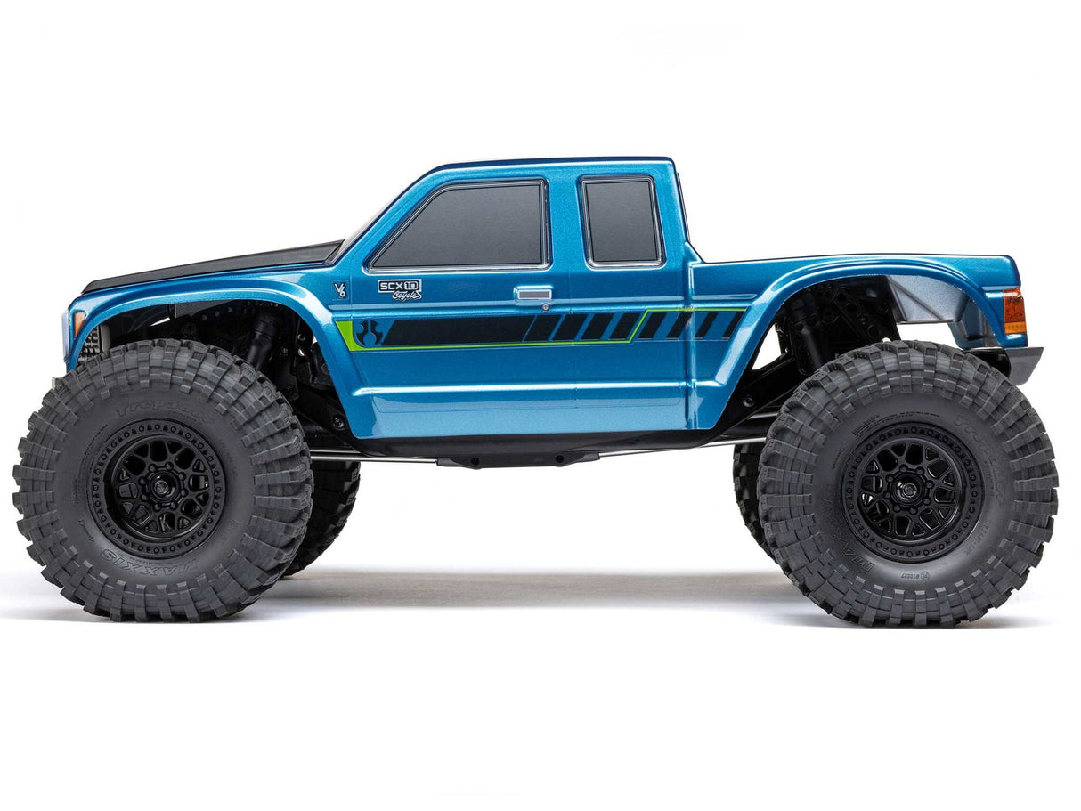 Axial 1/10 SCX10 III Coyote 4X4 RTR Brushed Rock Crawler - Blue