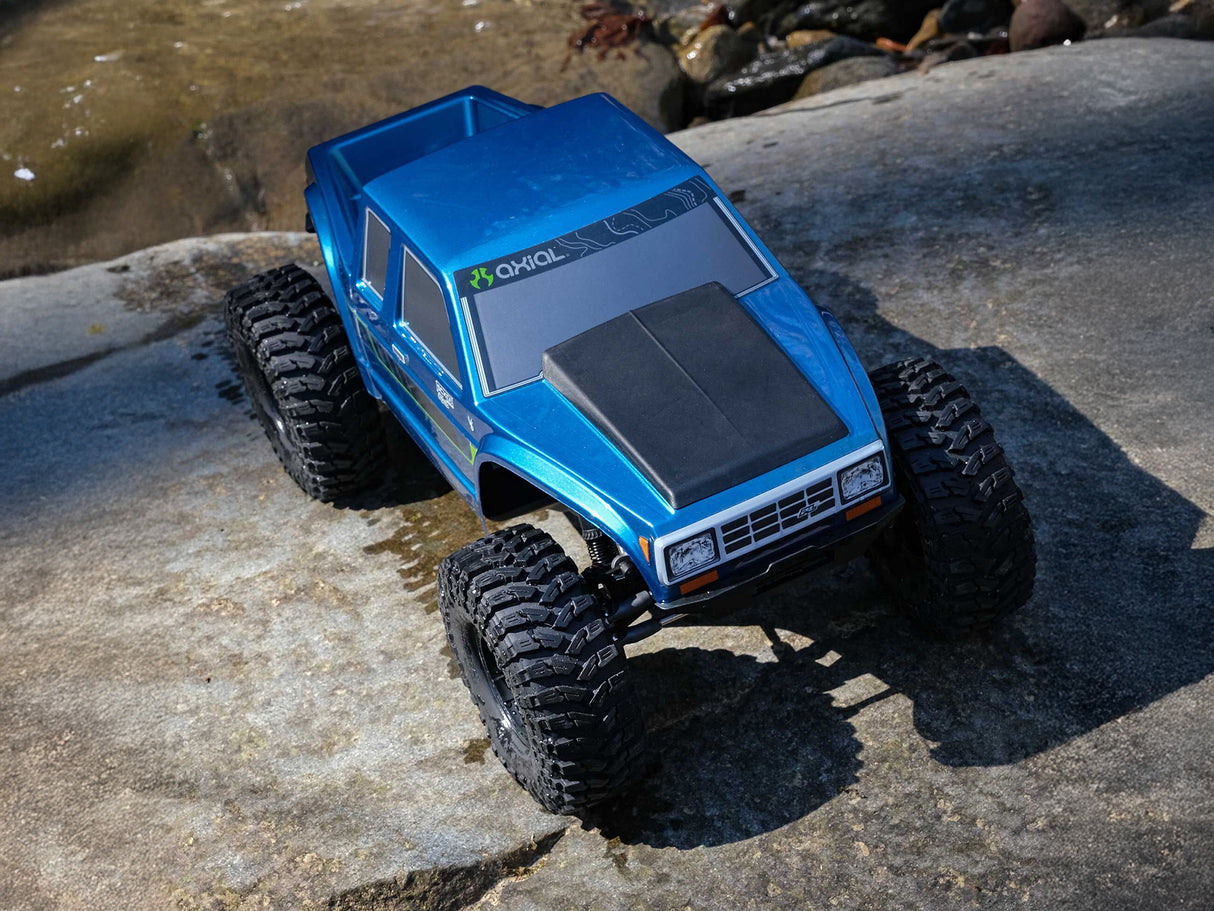 Axial 1/10 SCX10 III Coyote 4X4 RTR Brushed Rock Crawler - Blue