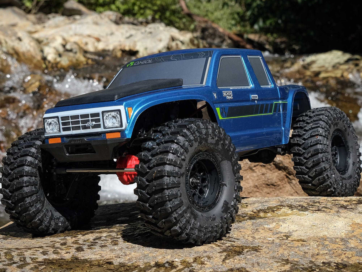 Axial 1/10 SCX10 III Coyote 4X4 RTR Brushed Rock Crawler - Blue