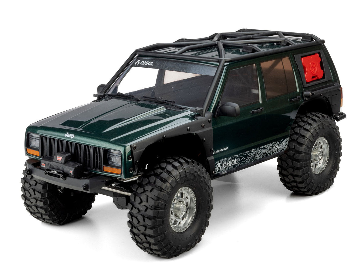 Axial 1/10 SCX10 III Jeep Cherokee XJ 4X4 RTR Rock Crawler - Green - Pre Order - Expected November
