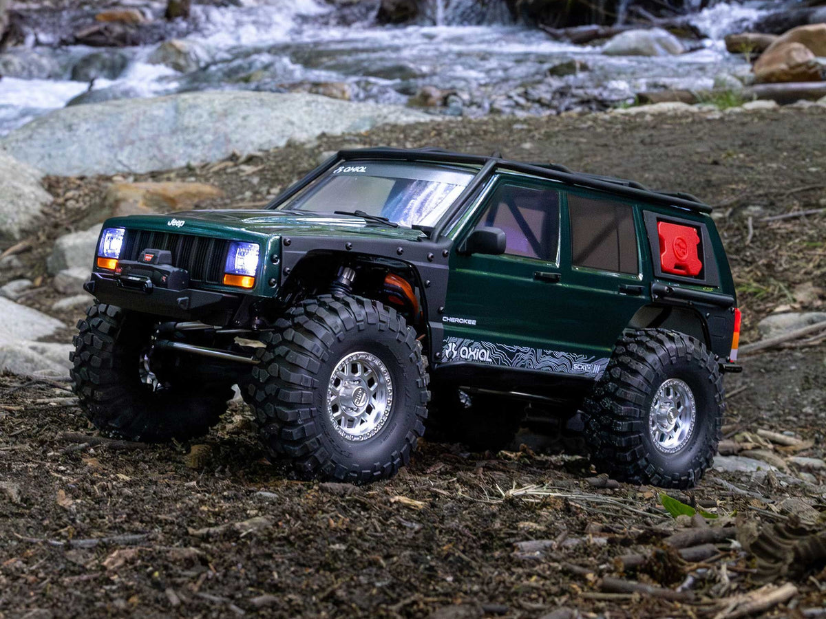 Axial 1/10 SCX10 III Jeep Cherokee XJ 4X4 RTR Rock Crawler - Green - Pre Order - Expected November
