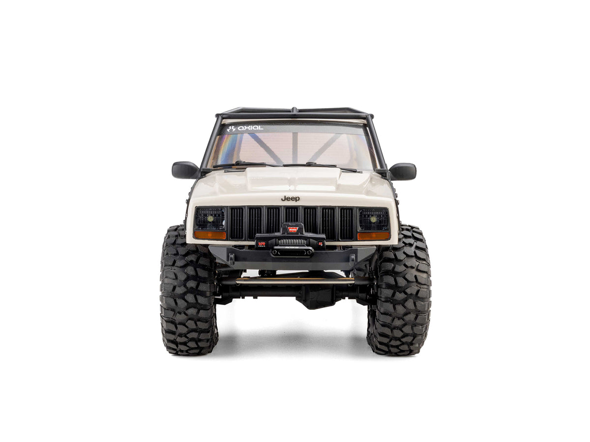 Axial 1/10 SCX10 III Jeep Cherokee XJ 4X4 RTR Rock Crawler - White- Pre Order - Expected November