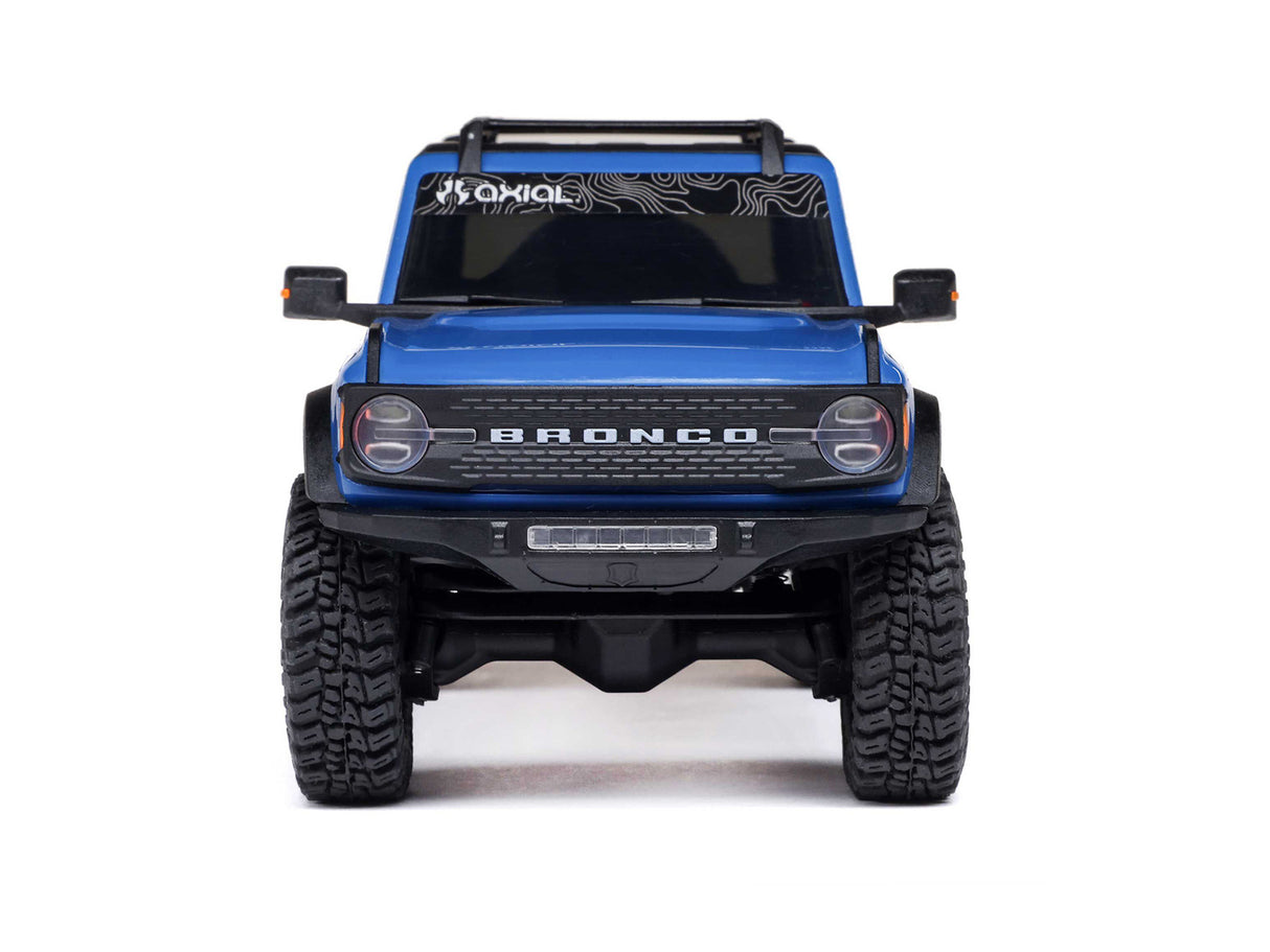 Axial 1/30 SCX30 Ford Bronco 4X4 RTR Rock Crawler Blue - FOR PRE ORDER - EXPECTED DECEMBER