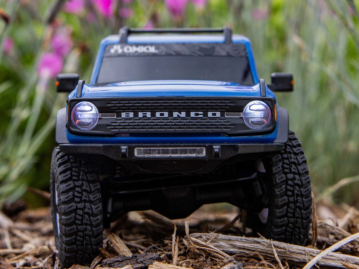 Axial 1/30 SCX30 Ford Bronco 4X4 RTR Rock Crawler Blue - FOR PRE ORDER - EXPECTED DECEMBER