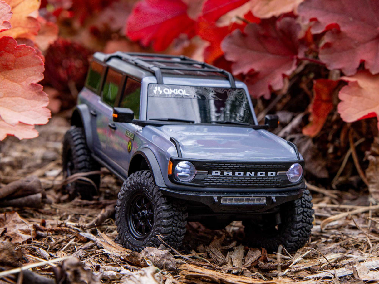 Axial 1/30 SCX30 Ford Bronco 4X4 RTR Rock Crawler Grey- FOR PRE ORDER - EXPECTED DECEMBER