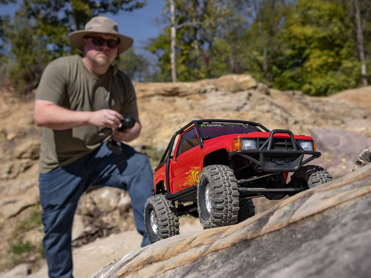 Axial 1/10 SCX10 III 1987 Toyota SR5 4X4 RTR Rock Crawler - Red PREb ORDER - EXPECTED LATE MARCH