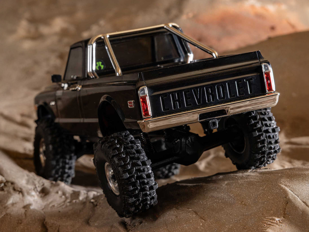 Axial 1/30 SCX30 Chevrolet K10 4X4 RTR Brushed Rock Crawler - Black - Complete - PRE ORDER - EXPECTED EARLY MARCH