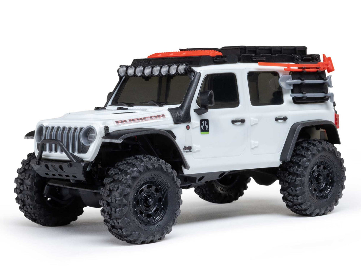Axial 1/30 SCX30 Jeep Wrangler JLU 4X4 RTR Rock Crawler White - FOR PRE ORDER - EXPECTED DECEMBER