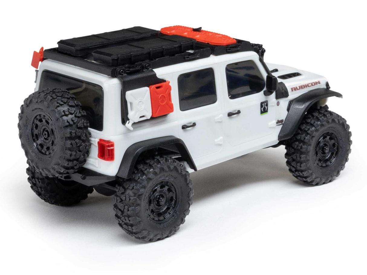 Axial 1/30 SCX30 Jeep Wrangler JLU 4X4 RTR Rock Crawler White - FOR PRE ORDER - EXPECTED DECEMBER