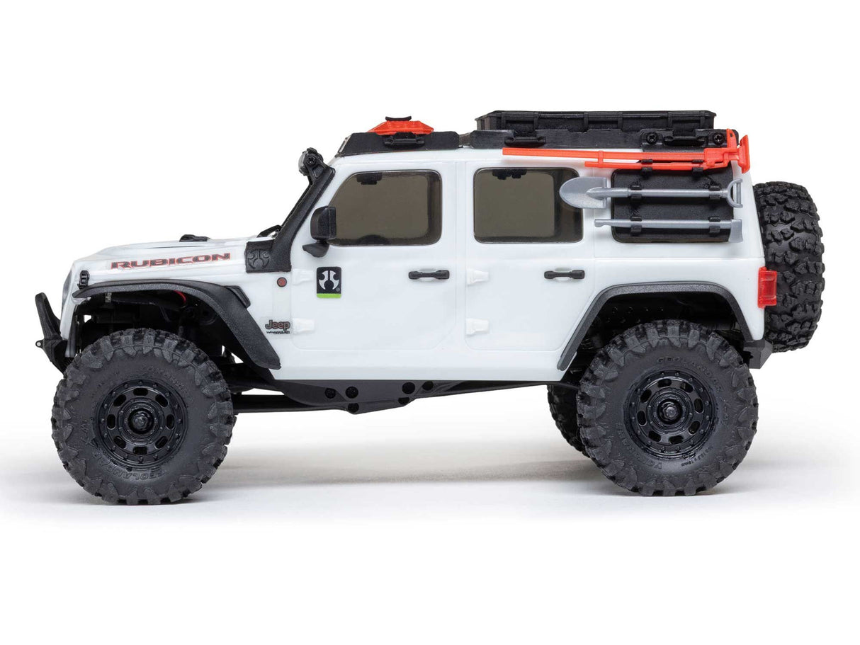 Axial 1/30 SCX30 Jeep Wrangler JLU 4X4 RTR Rock Crawler White - FOR PRE ORDER - EXPECTED DECEMBER