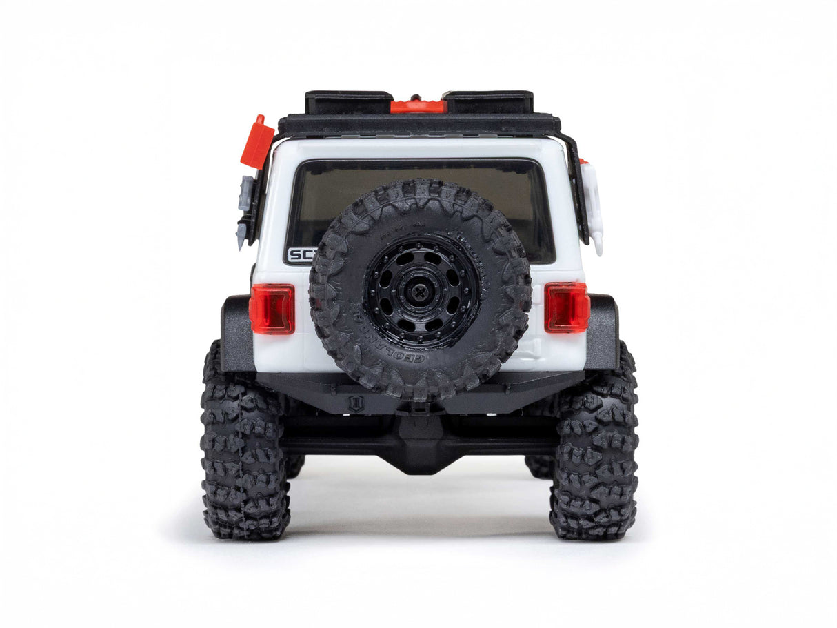 Axial 1/30 SCX30 Jeep Wrangler JLU 4X4 RTR Rock Crawler White - FOR PRE ORDER - EXPECTED DECEMBER