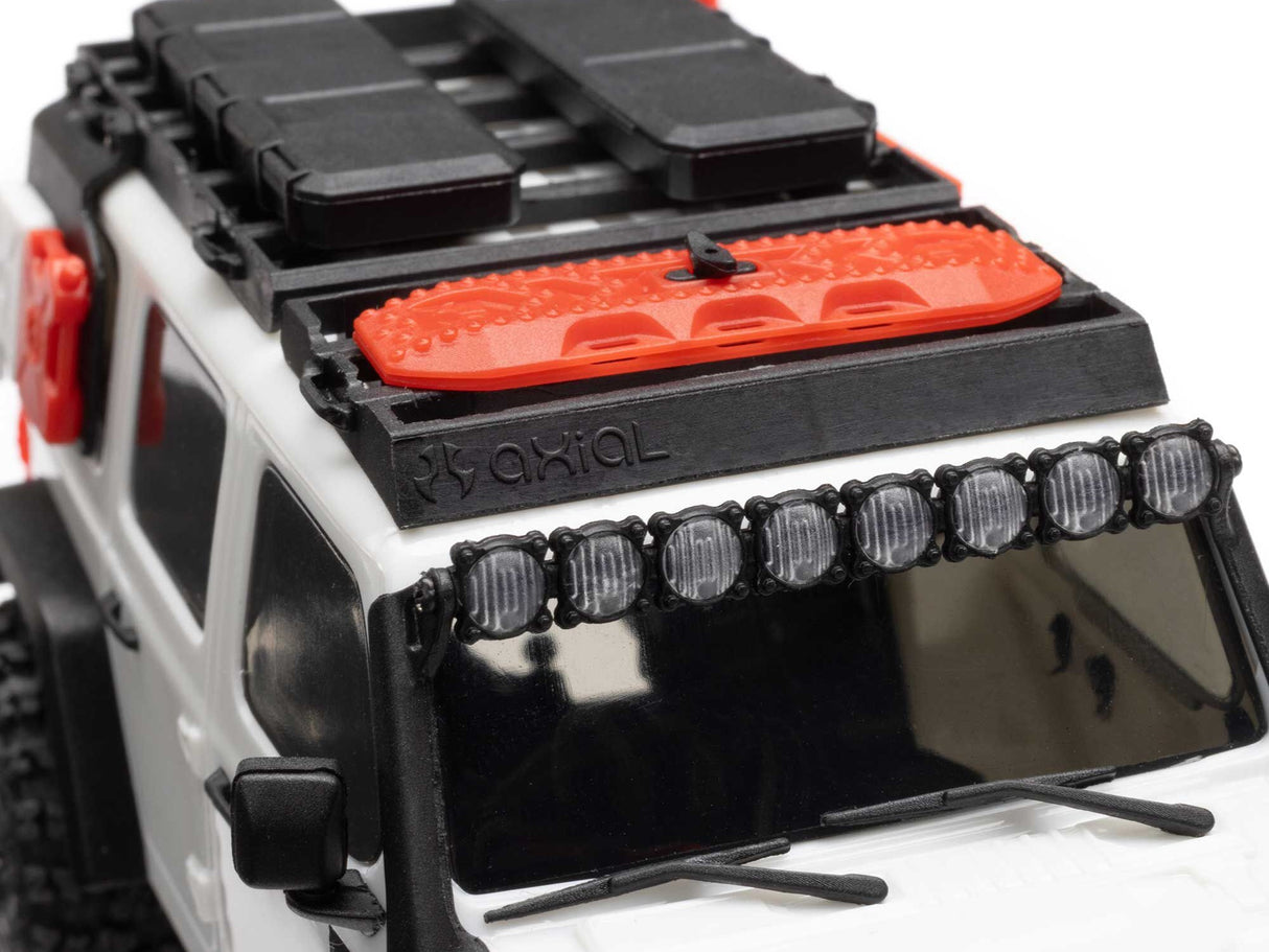 Axial 1/30 SCX30 Jeep Wrangler JLU 4X4 RTR Rock Crawler White - FOR PRE ORDER - EXPECTED DECEMBER