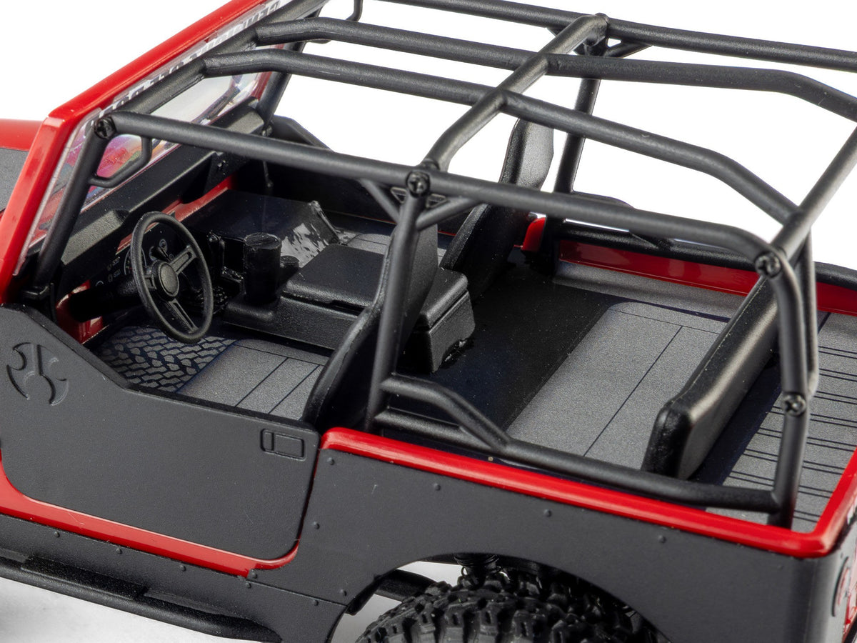Axial 1/30 SCX30 Jeep CJ-7 GenRight 4X4 RTR - Red - Pre Order - Expected Early November