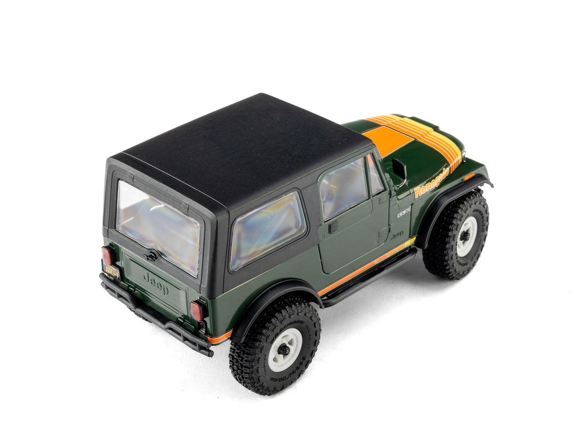 Axial 1/30 SCX30 Jeep CJ-7 GenRight 4X4 RTR - Green - Pre Order - Expected Early November