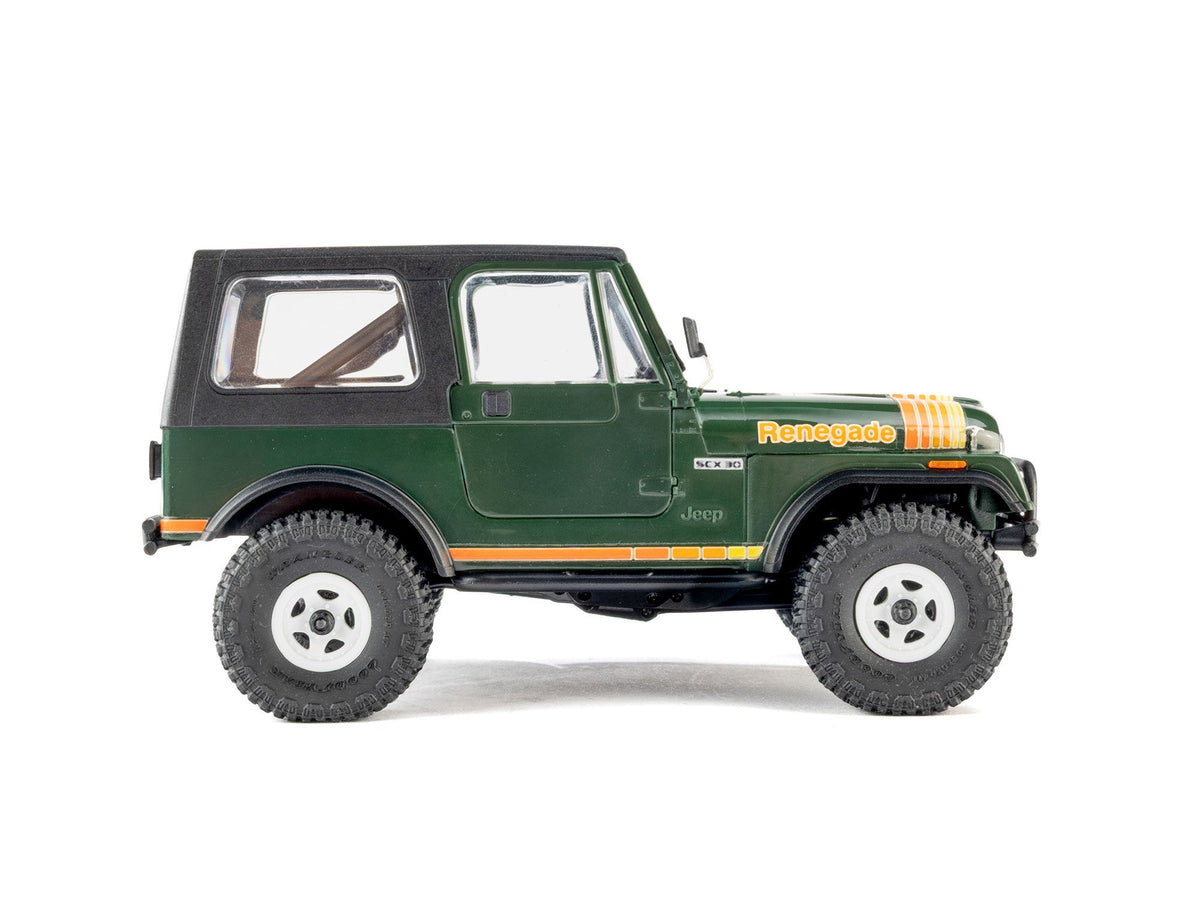 Axial 1/30 SCX30 Jeep CJ-7 GenRight 4X4 RTR - Green - Pre Order - Expected Early November