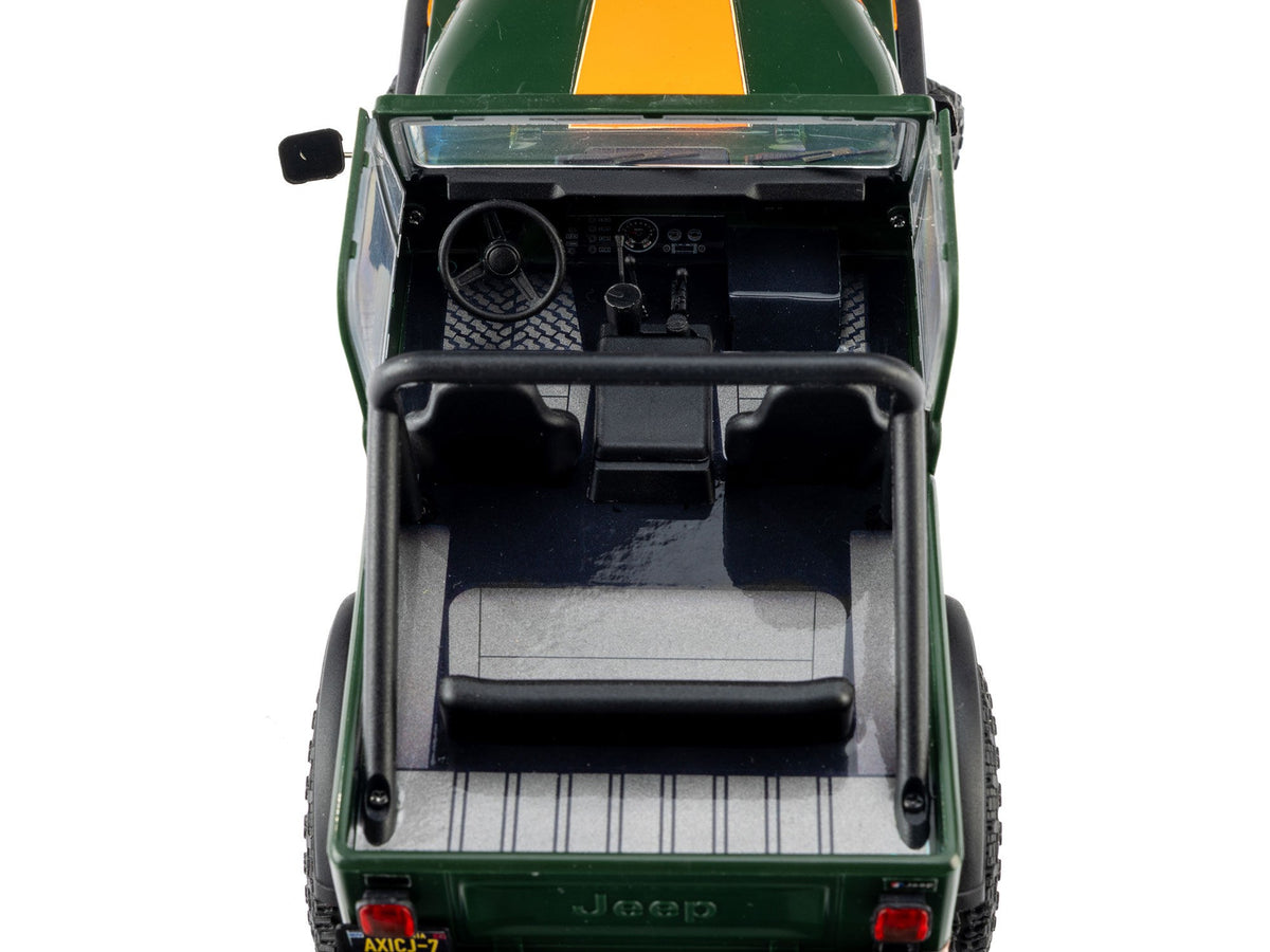 Axial 1/30 SCX30 Jeep CJ-7 GenRight 4X4 RTR - Green - Pre Order - Expected Early November