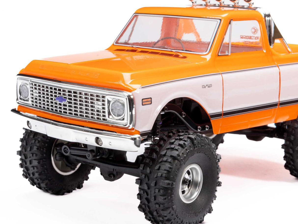 Axial 1/24 SCX24 1971 Chevrolet C10 4WD Truck RTR - Orange - Pre Order - Expected Late May