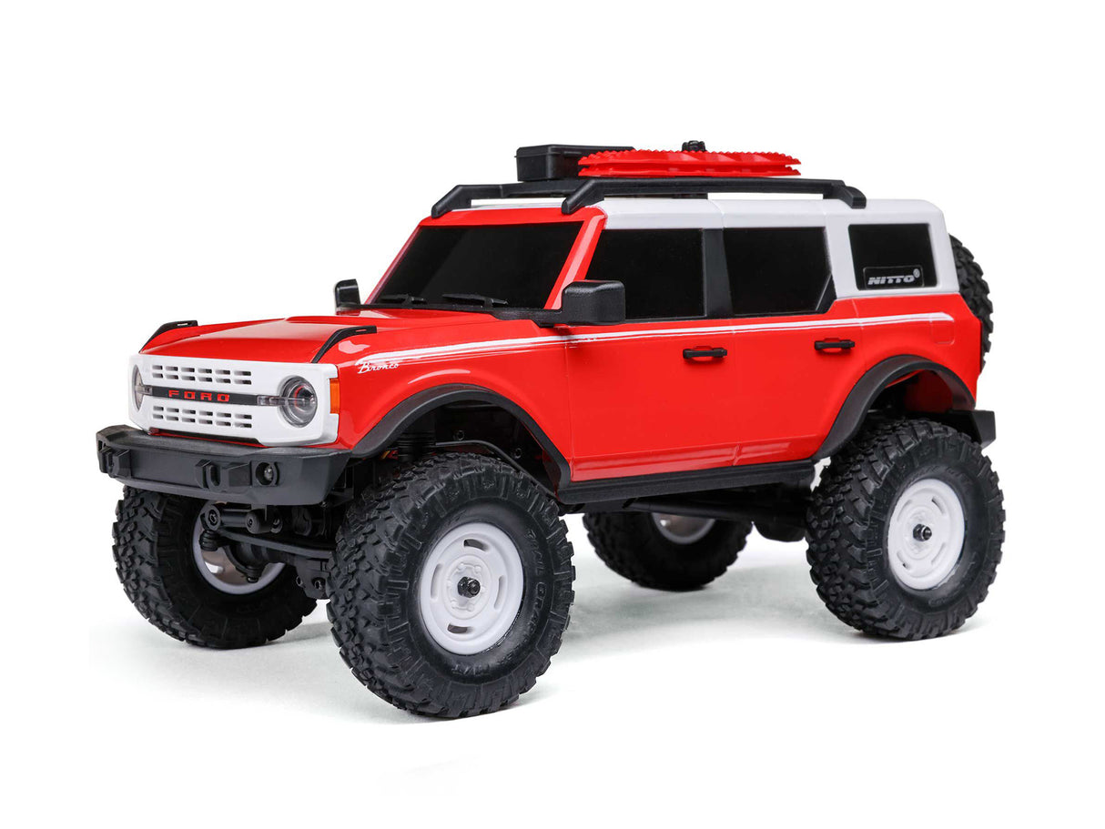 Axial 1/24 SCX24 Ford Bronco 4X4 RTR (inc Battery & Charger) Red
