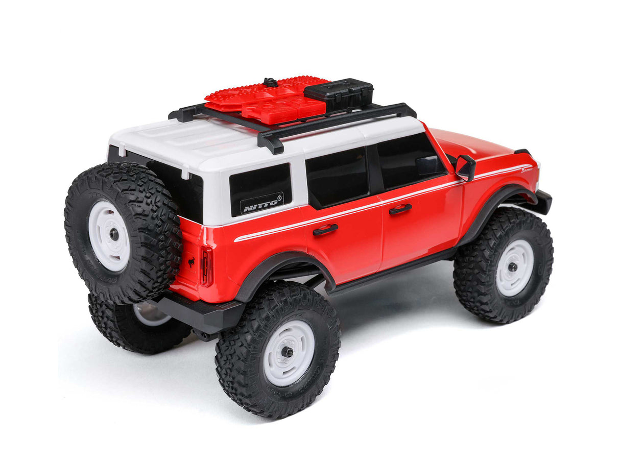 Axial 1/24 SCX24 Ford Bronco 4X4 RTR (inc Battery & Charger) Red