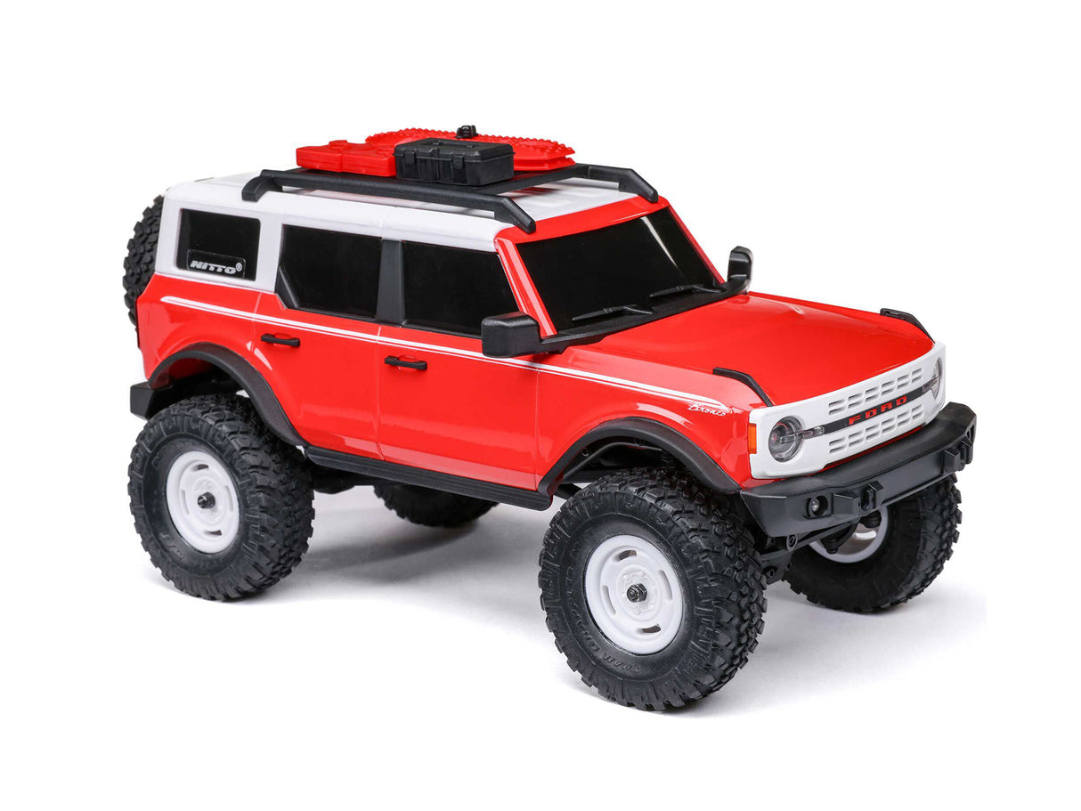 Axial 1/24 SCX24 Ford Bronco 4X4 RTR (inc Battery & Charger) Red