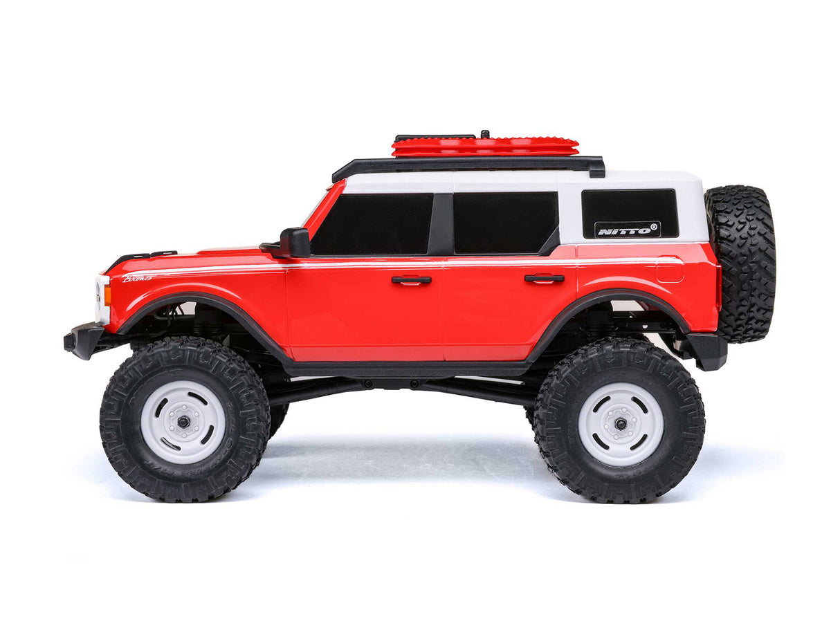 Axial 1/24 SCX24 Ford Bronco 4X4 RTR (inc Battery & Charger) Red