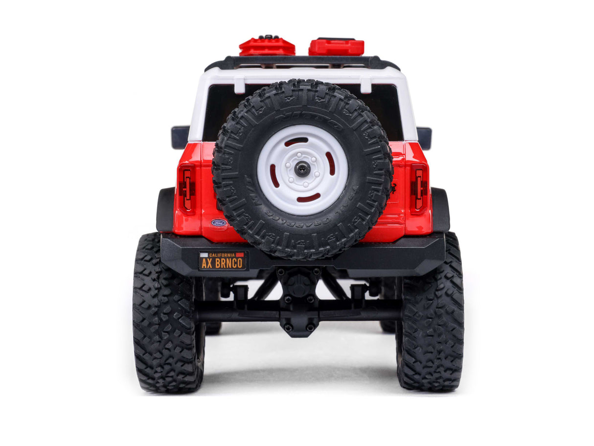 Axial 1/24 SCX24 Ford Bronco 4X4 RTR (inc Battery & Charger) Red