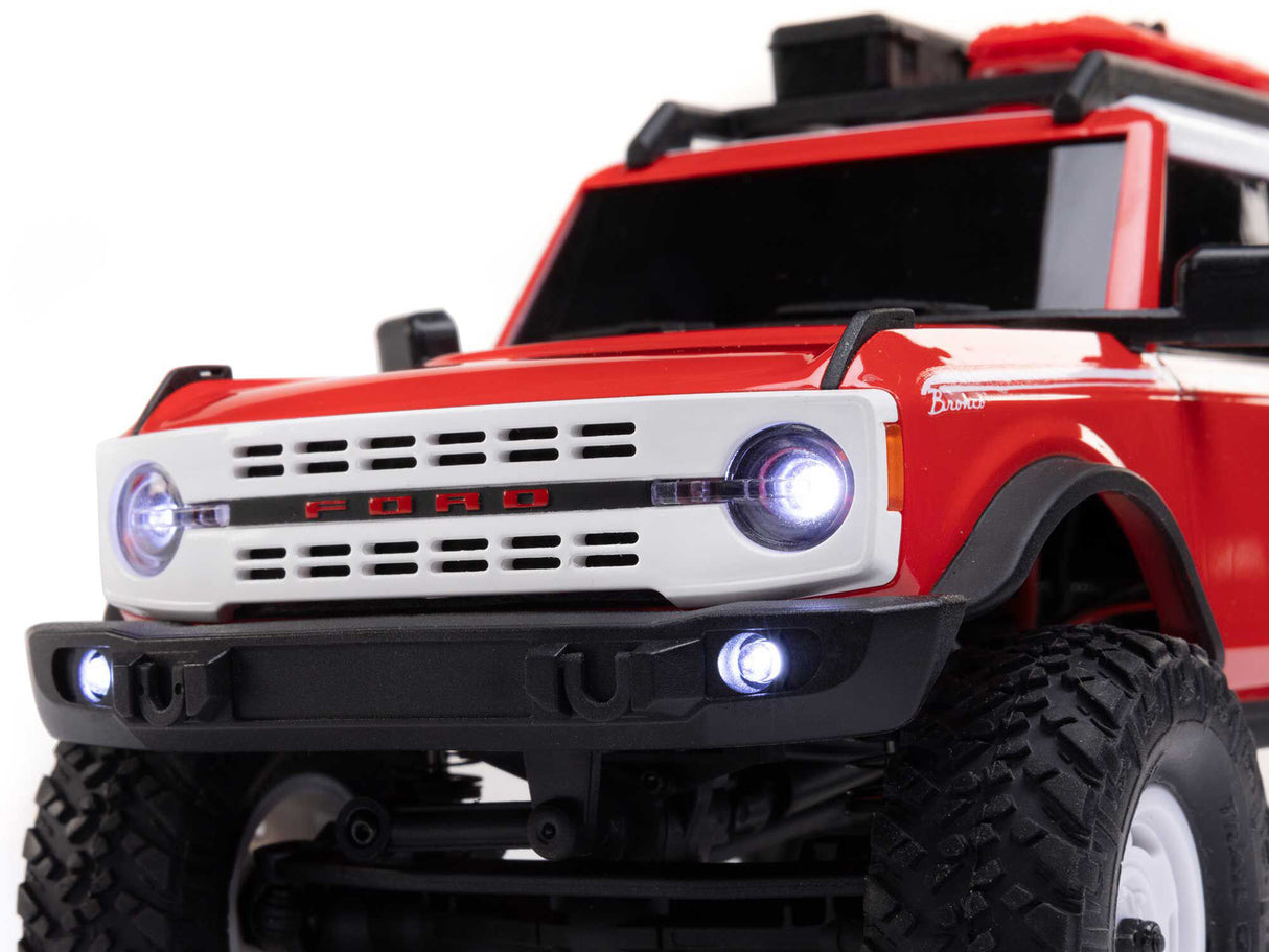 Axial 1/24 SCX24 Ford Bronco 4X4 RTR (inc Battery & Charger) Red