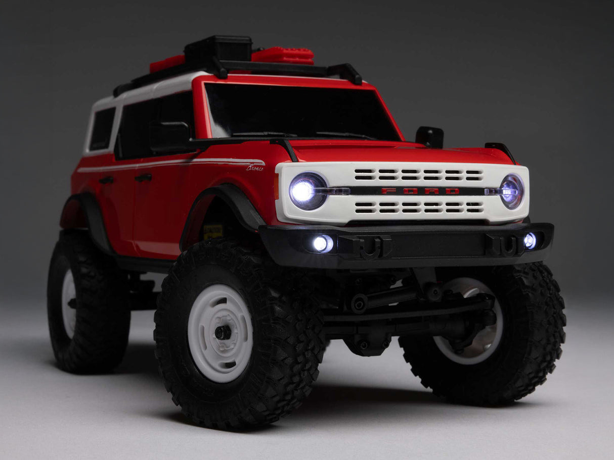 Axial 1/24 SCX24 Ford Bronco 4X4 RTR (inc Battery & Charger) Red