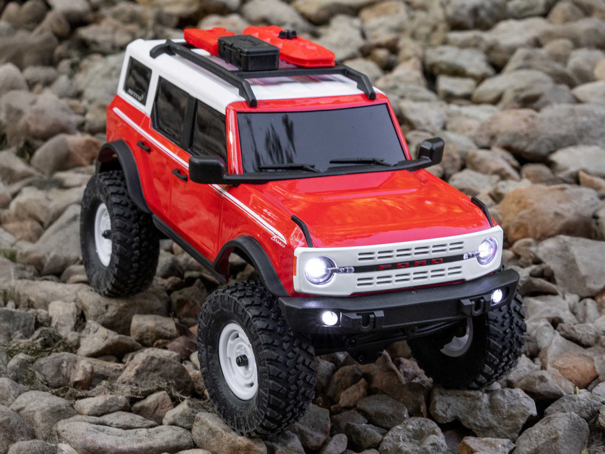 Axial 1/24 SCX24 Ford Bronco 4X4 RTR (inc Battery & Charger) Red