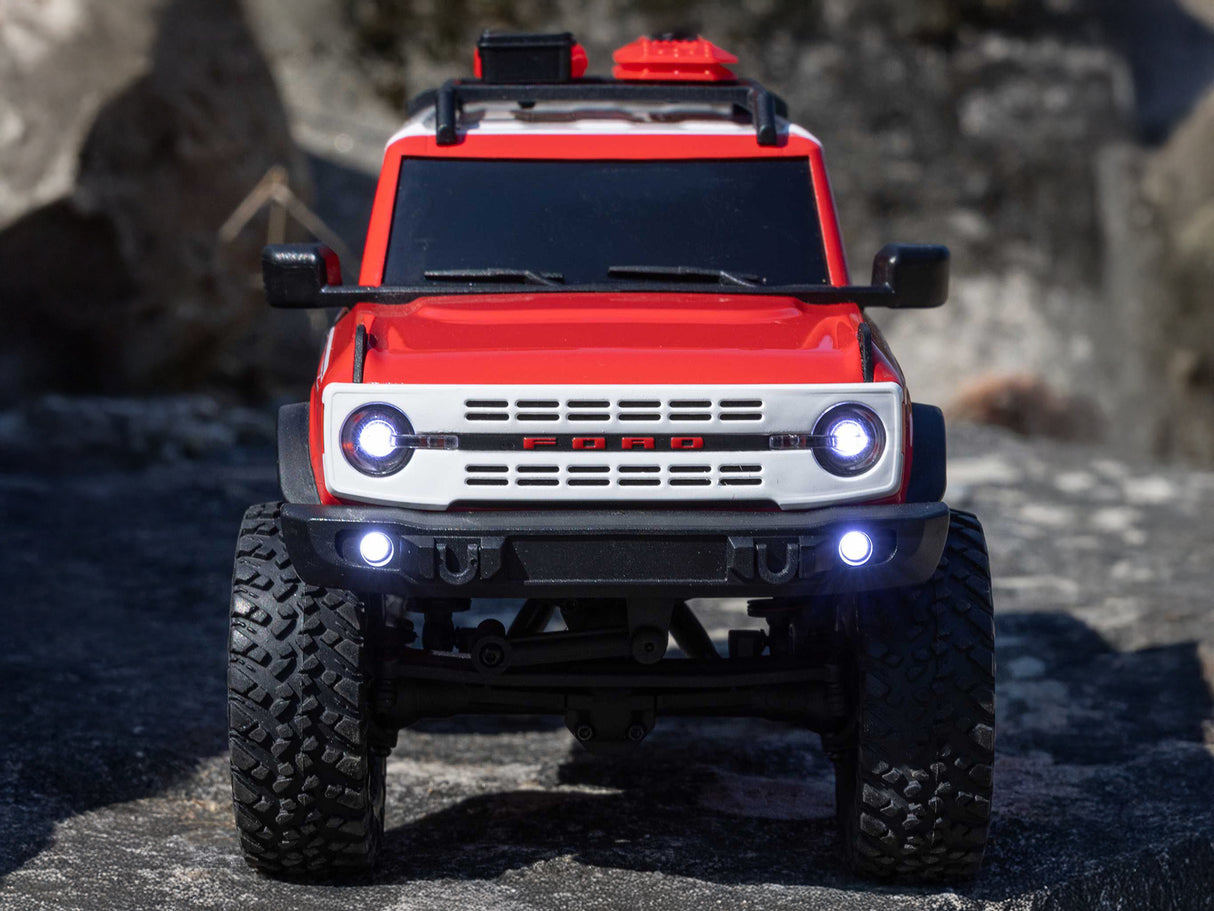 Axial 1/24 SCX24 Ford Bronco 4X4 RTR (inc Battery & Charger) Red