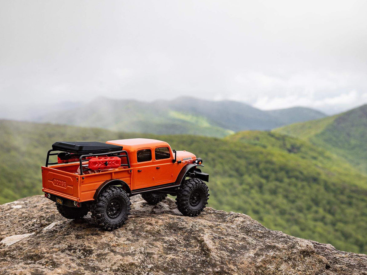AXIAL1/24 SCX24 Dodge Power Wagon 4WD Rock Crawler RTR - Orange