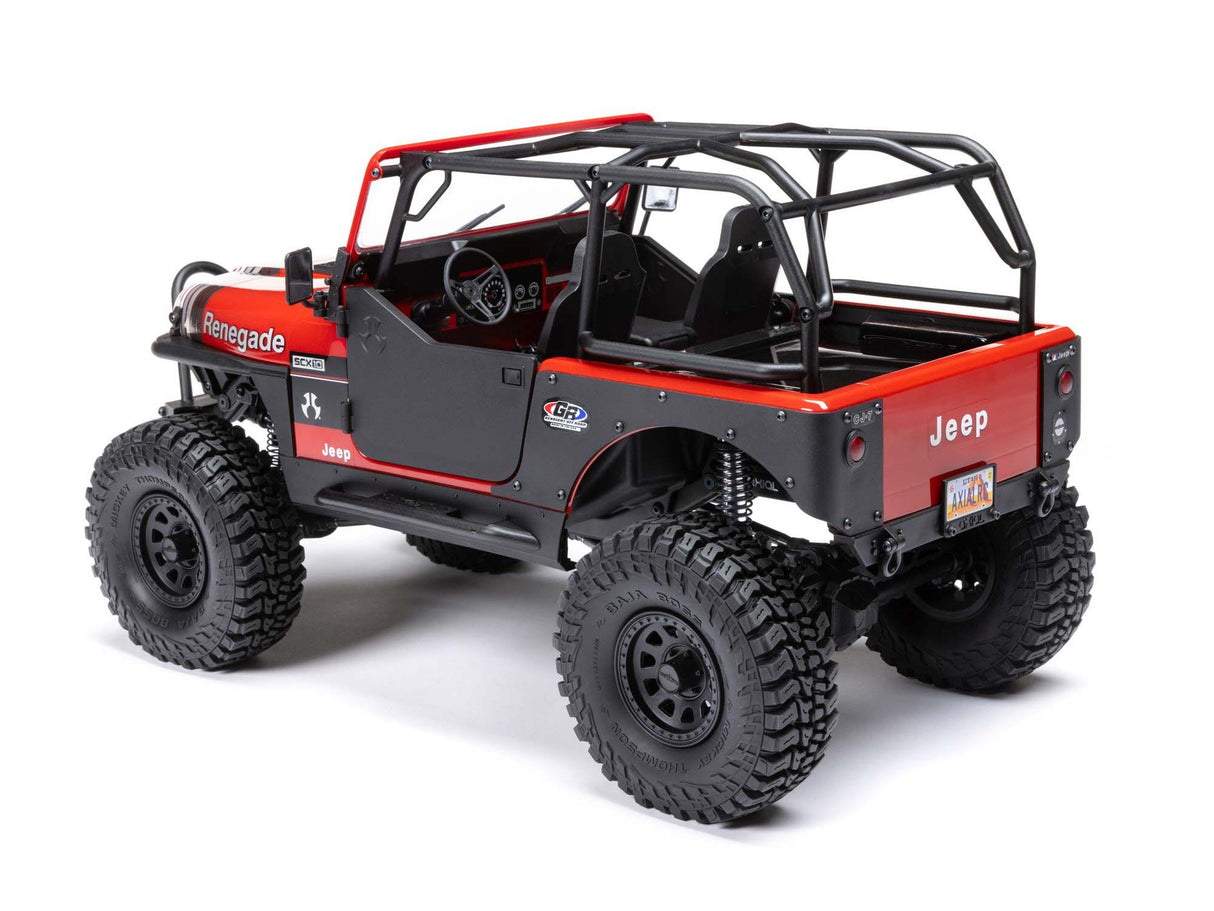 Axia1/10 SCX10 III Jeep CJ-7 4WD Brushed - Red