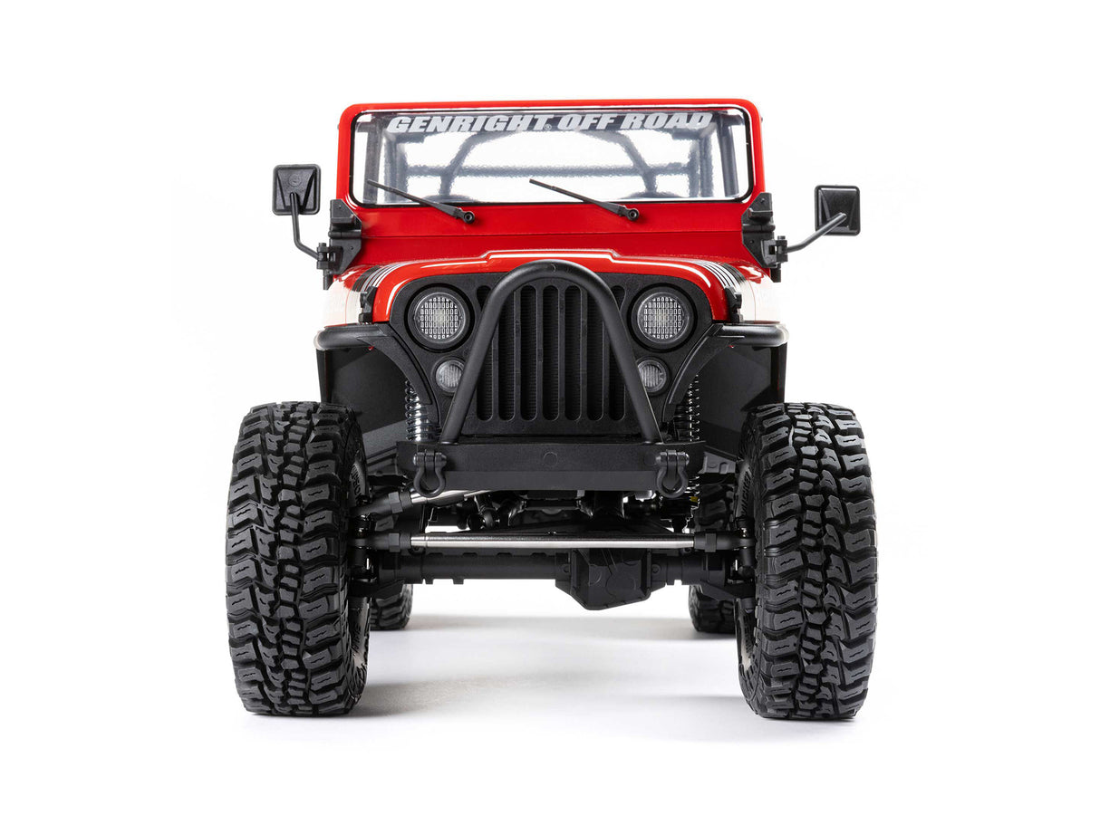 Axial 1/10 SCX10 III Jeep CJ-7 4X4 RTR Rock Crawler - Red - PRE ORDER - EXPECTED LATE APRIL