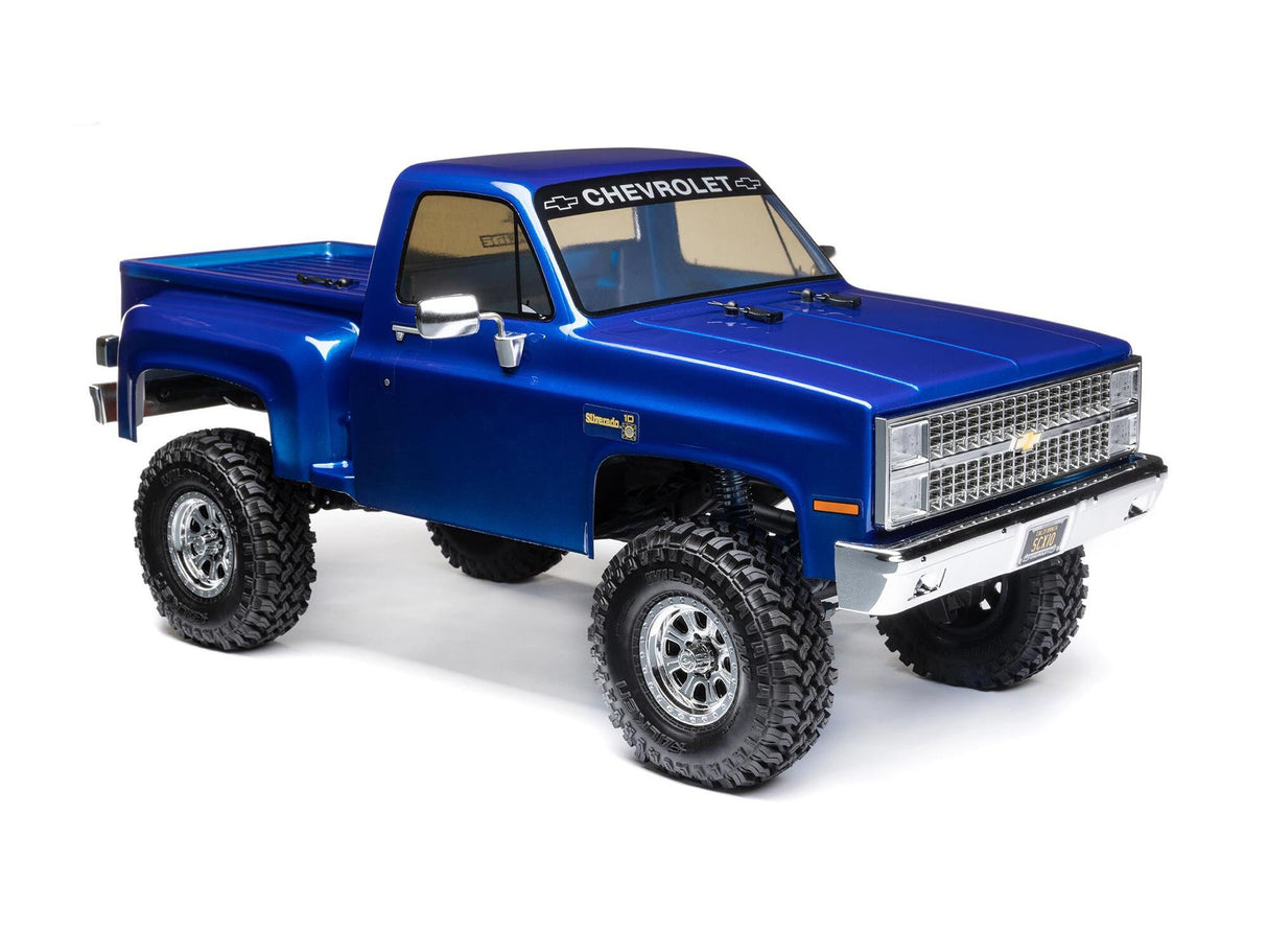 Axial 1/10 SCX10 III Base Camp 1982 Chevy K10 4X4 - Ready to Run - Blue